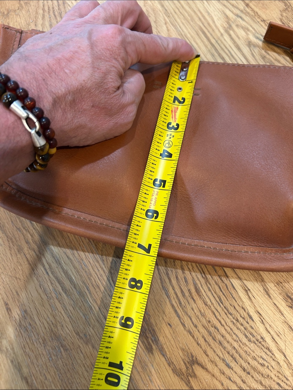 Madewell Leather Clutch - Brown - Picture 8 of 8